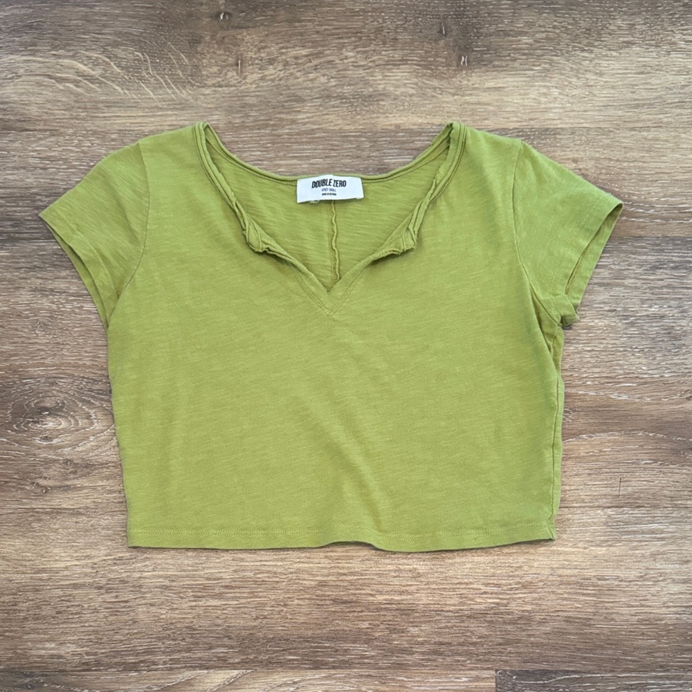 Double Zero Short Sleeve Tee - cropped